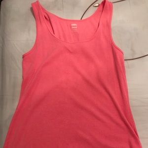 Pink Old Navy Fitted Tank Size XXL